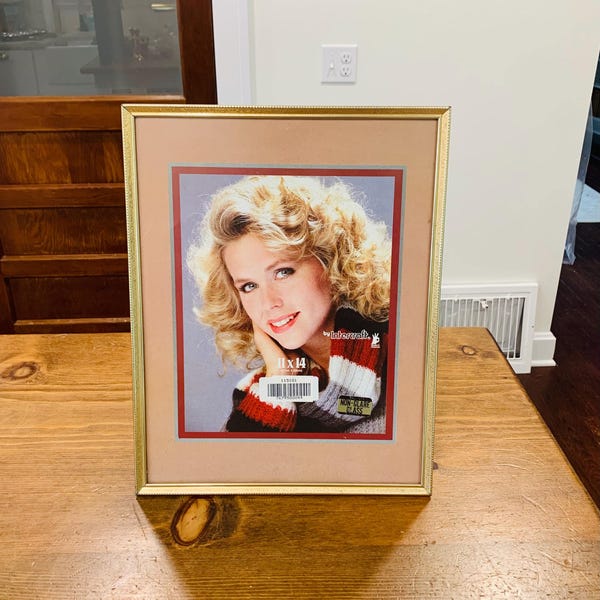 Vintage Brass 11x14 Picture Frame