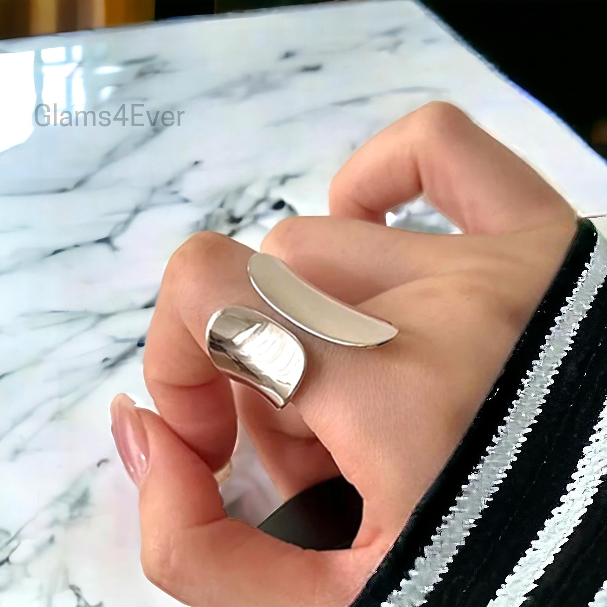 Bague argent véritable taille 56 - Montres & Bijoux