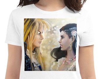 LABYRINTH Illustrated Oil  Painting Women's short sleeve t-shirt - Choose your size!