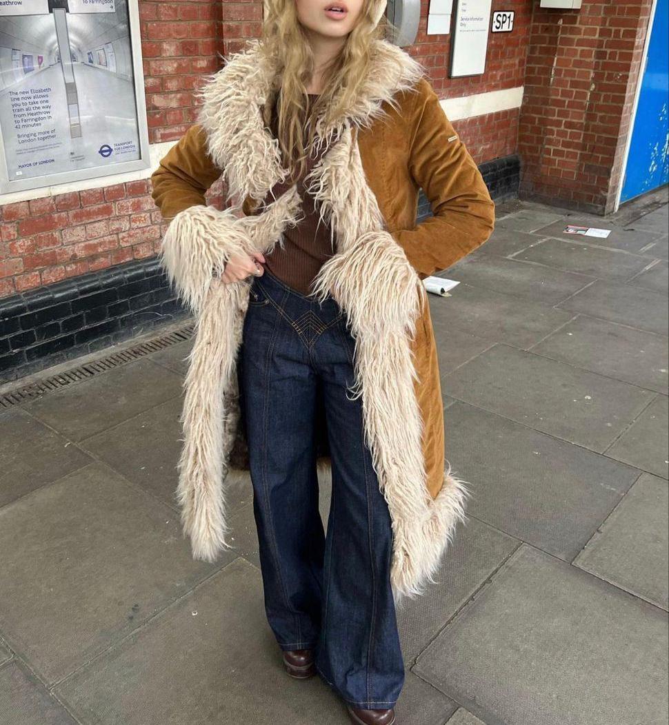 【THE TOE】Lane fur coat Afghan Coat Penny Lane - Etsy