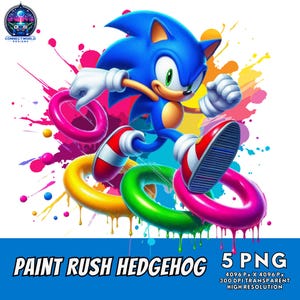 5 Personagem de jogo PNG, Desenho animado PNG, videogame clipart png, Splash e aquarela Arquivo PNG de design digital para sublimação, Download digital