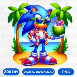 Cartoon Summer PNG, Cartoon Summer Vibes PNG, Uroczy projekt koszulki, Gamer Summer Png, PNG Obrazy gier, Sublimacja Png, Pobieranie cyfrowe