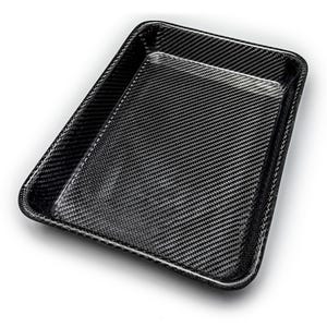 Real Carbon Fiber Large Tray 10&#39;&#39; 8&#39;&#39; 2&#39;&#39; – Lightweight Organizer for Tools, Keys, Desk or Garage