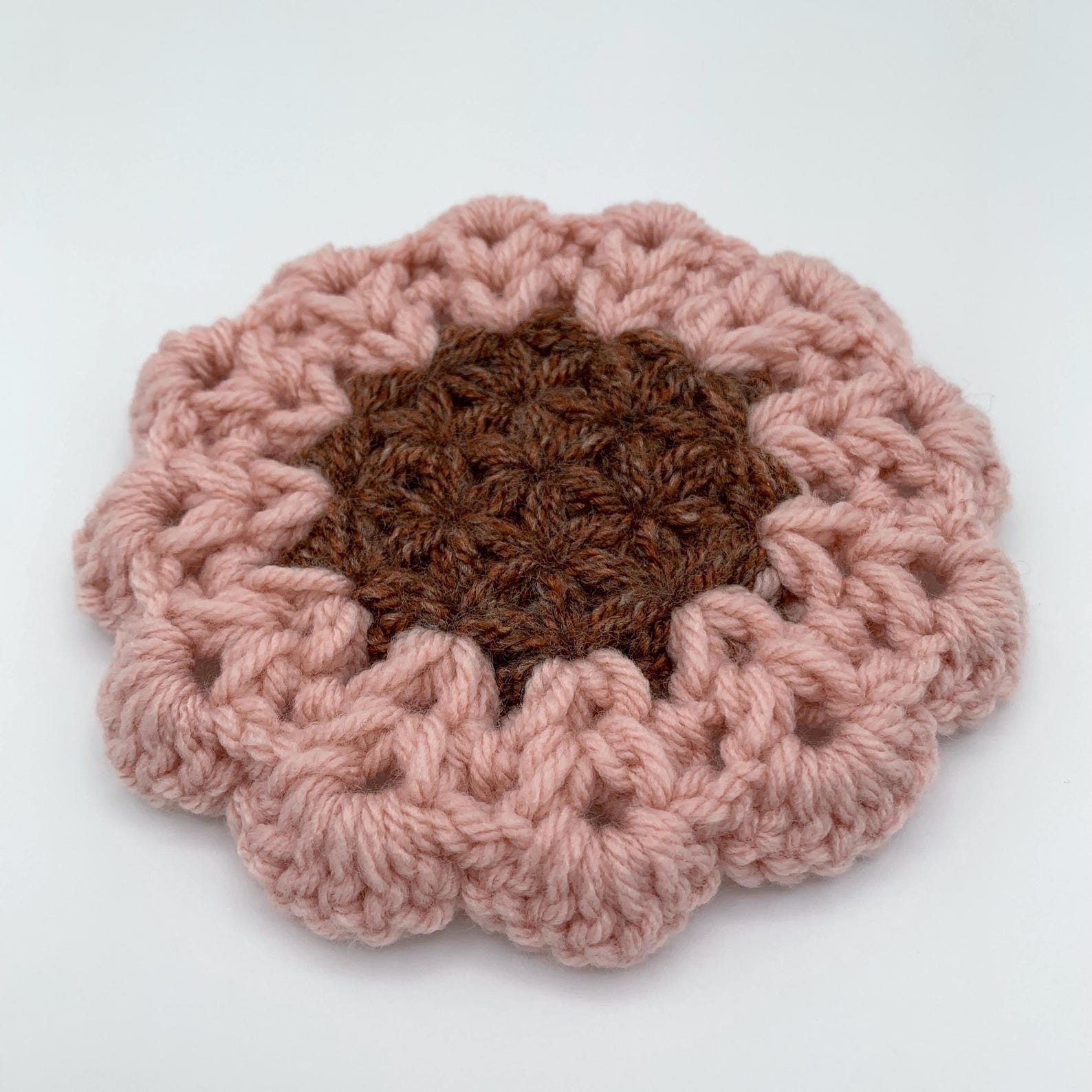 Set of 4 Round Crochet Coasters - Etsy