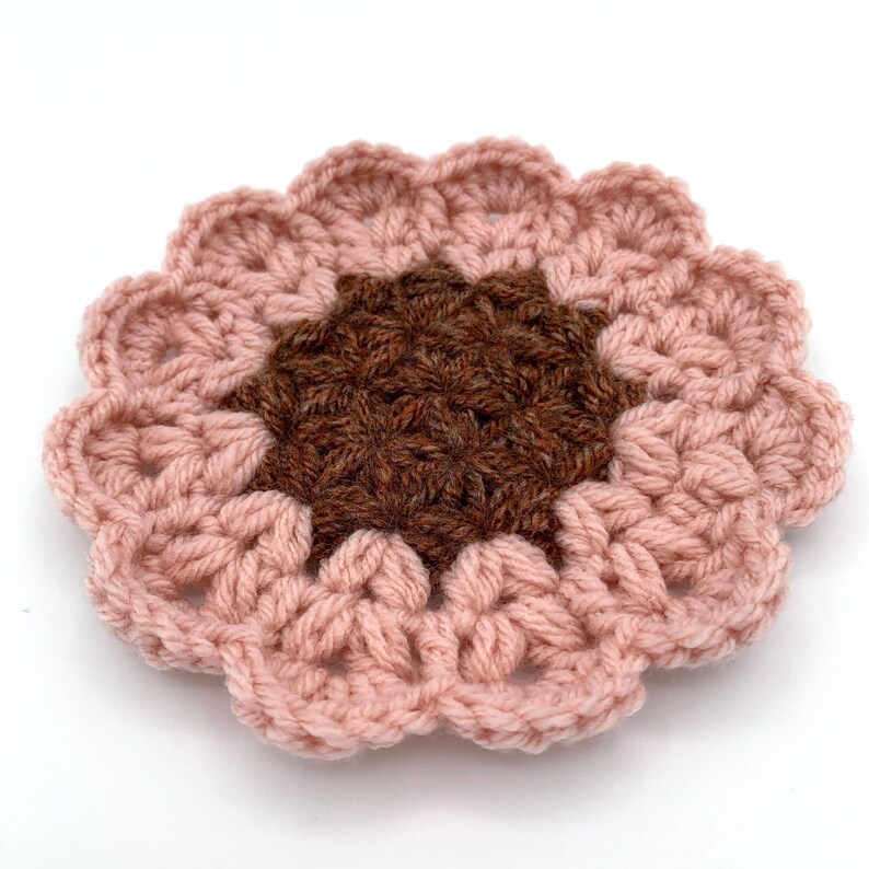 Set of 4 Round Crochet Coasters - Etsy