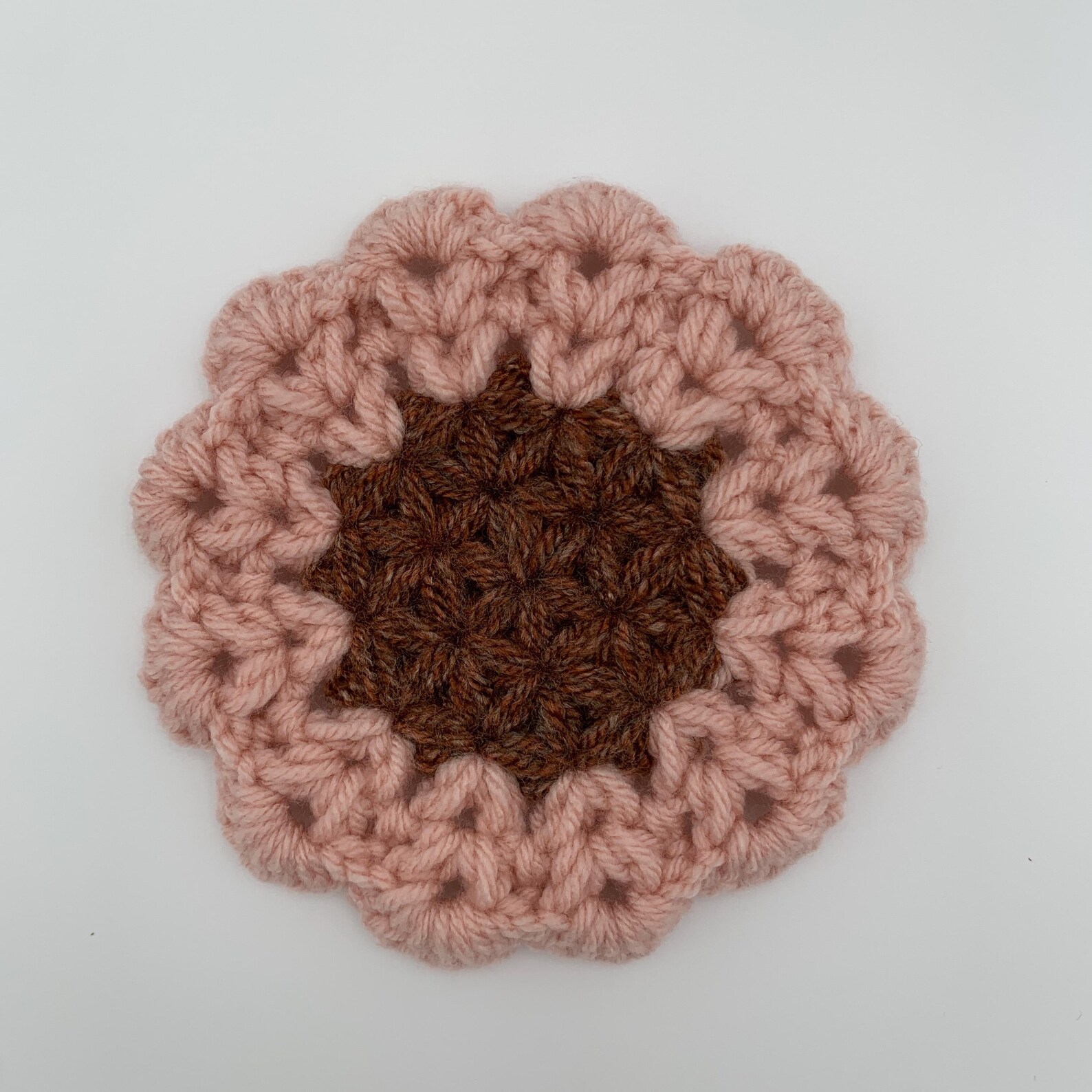 Set of 4 Round Crochet Coasters - Etsy