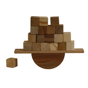 Houten balansspel – op Waldorf geïnspireerd stapelspeelgoed voor kinderen en volwassenen