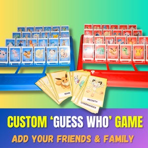 Custom 'guess Who' Board Game Make It Your Own! (game Version