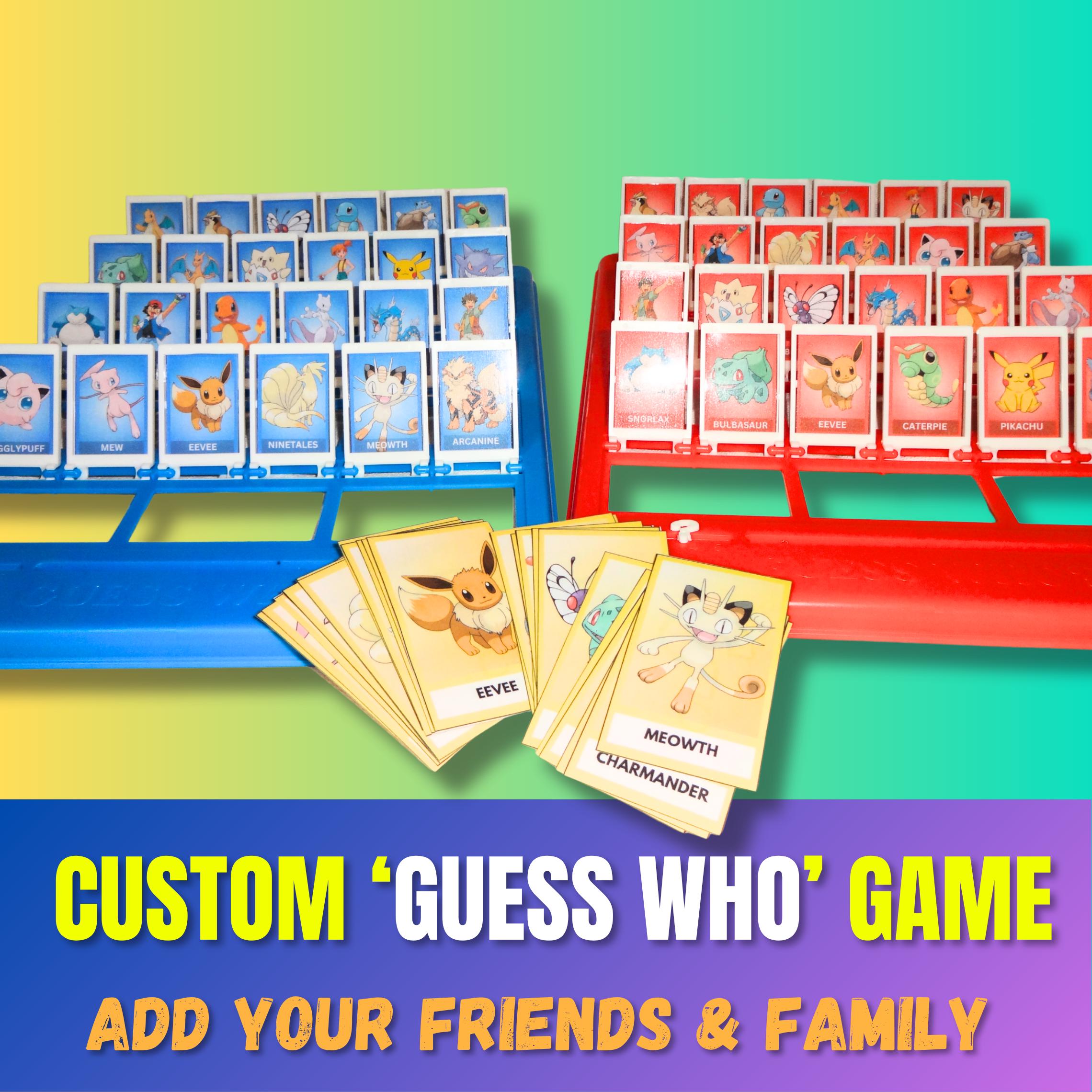 Custom 'Guess Who' board game - Make it your own!       (Game version 1191)
