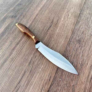 Kitchen Knife 3 mm , Canadian small knife  , Handmade Vegetable Knife , Kitchen Compact Knife , Bushcraft