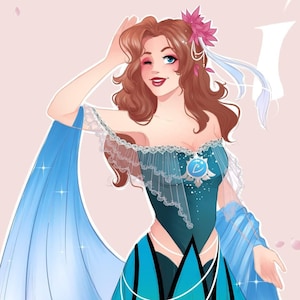 Ilustracja A4 Irma - Czarownica