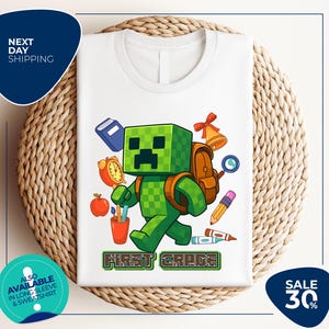 Custom Gamer Back To School Shirt | Gamer Boys Shirt | Preppy Back To School Shirt | First Day Of School Shirt | Kids Back School Shirt
