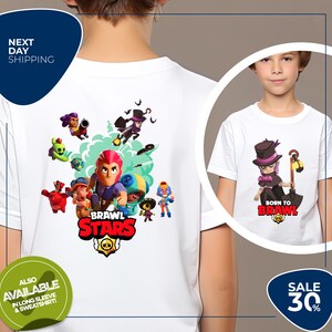 Brawl Stars Shirt | Brawl Stars Matching Birthday Shirts | Birthday Tee | Birthday Shirt | Custom Birthday Shirt