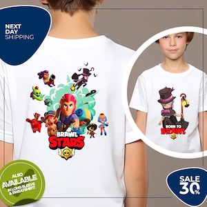 Brawl Stars Shirt | Brawl Stars Matching Birthday Shirts | Birthday Tee | Birthday Shirt | Custom Birthday Shirt