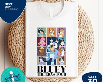 Blue Dog Eras Tour Shirt | Midnights Blue Dog Friends Shirt | Blue The Eras Tour tshirt | Blue Family Shirt | Blue Dog Kids Birthday tshirt