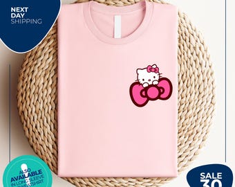 Hello Cat Super Kitties Shirt | Cute Girls Party Shirt | Kitty Girls Shirt | Gift For Cat Person | Cute Kawaii Kitty Shirt | Inspired Shirt