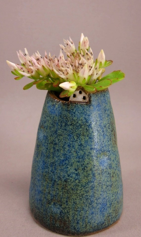Items similar to Star Inn...Bud Vase / Pen Holder in Stoneware on Etsy