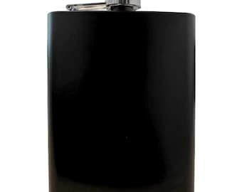 Personalized Laser Engraved Stainless Steel Flask – Custom Gift
