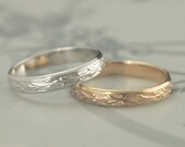 Gold Wedding Band Antique Style Ring Solid Gold Ring Edwardian Vintage Style Band Men 39 s Wedding Band Women 39 s Wedding Band Fluer De Lis Ring
