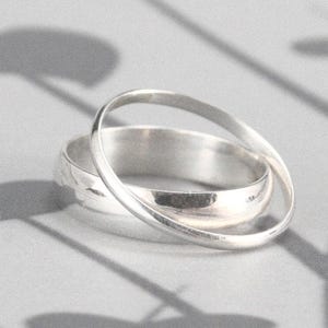 Conjunto de boda de plata para parejas (hijo y novia) imagen 3