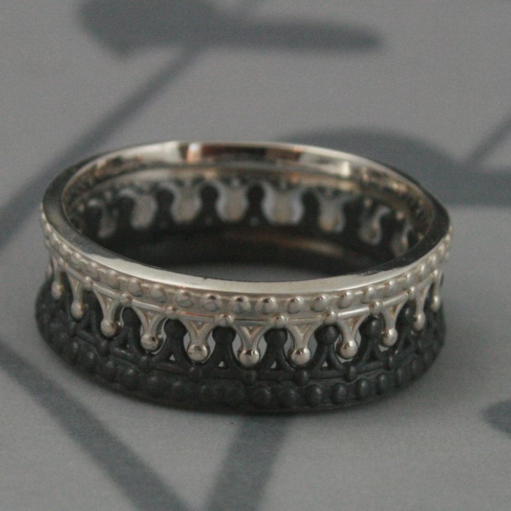 Buy Splendid Single Stone Adjustable Silver Couple Ring |GRT Jewellers
