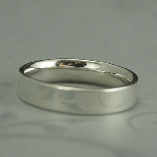 Sterling-silver Flat Bands Sterling-silver Flat Bands