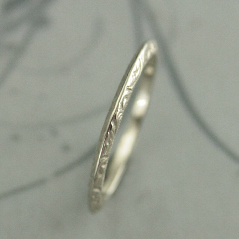 Knife Edge Bandwomen's Wedding Bandhandmade Wedding Etsy