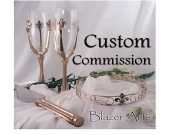 Custom Listing for Elizabeth • 14K Yellow Gold Ancient Crown Ring