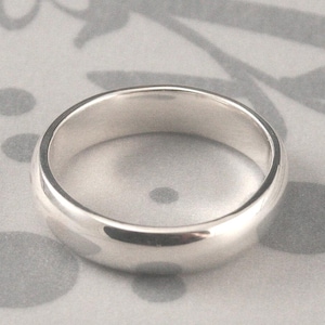 The Perfect Pair Set of 2 Silver Rings Men's Wedding Band Women's Wedding Ring Silver Wedding Rings Wedding Band Set Traditional Bands image 4
