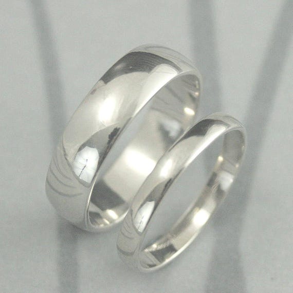 Alliances Concaves En Or Massif 10 Carats Pour Homme Et Femme - Personnalisables, Sur Mesure, Livraison Gratuite