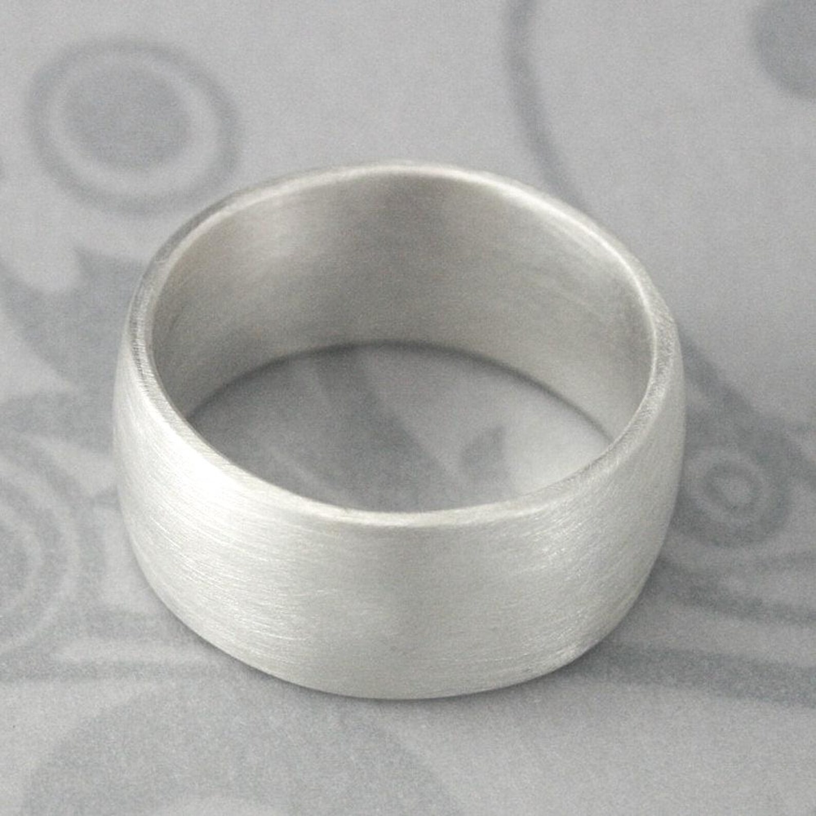 Male Heavy Rings Wide Silver Ring~heavy Ring~sterling Silver Men's Band~10mm Wide Ring ...