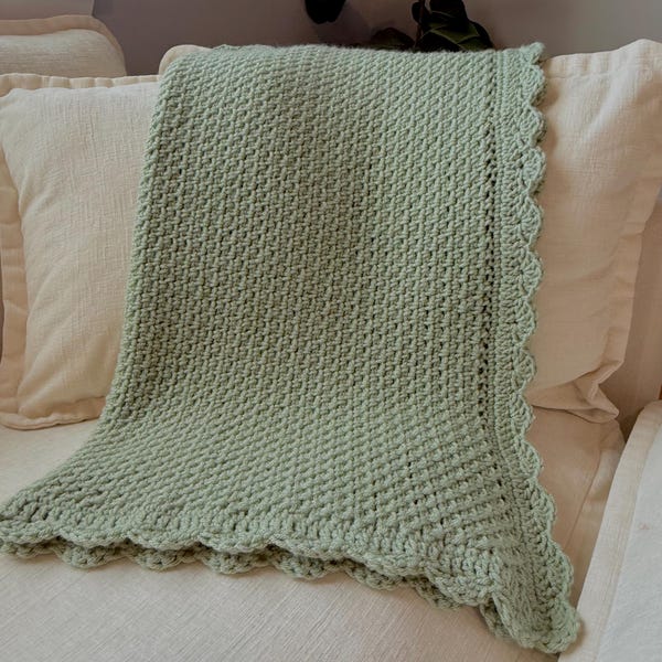 Beginner Friendly Crochet Blanket Pattern