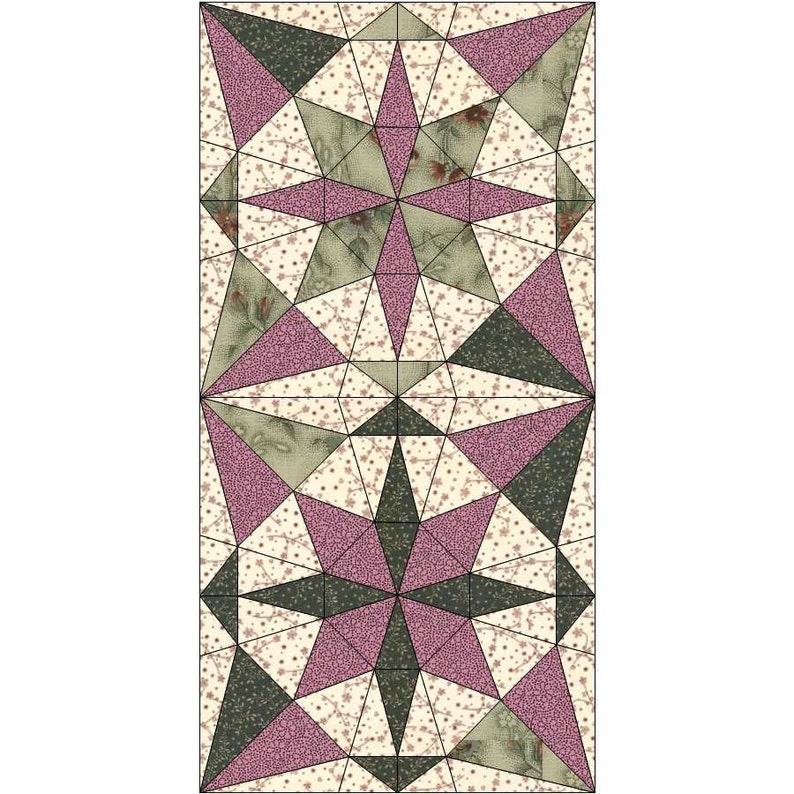 Ornamental Bliss Quilt Pattern PDF by MadCreekDesigns Etsy