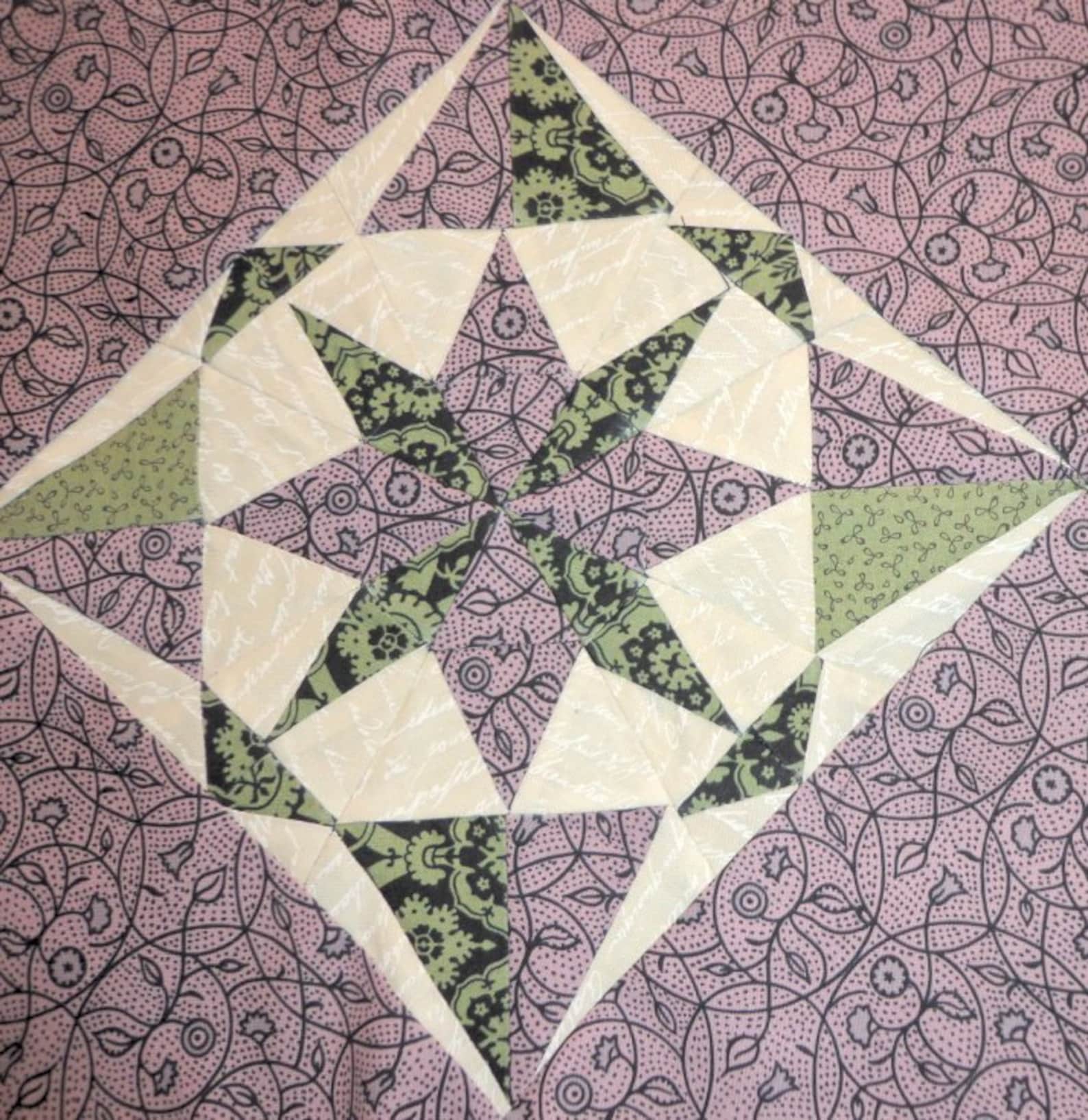 Ornamental Bliss Quilt Pattern PDF by MadCreekDesigns Etsy