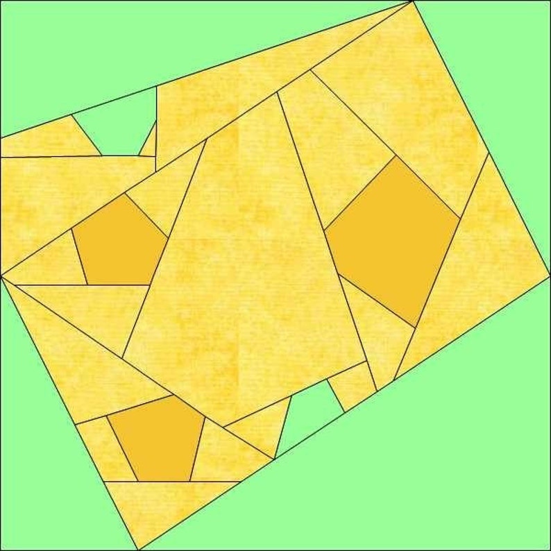 Mouse and Swiss Cheese Foundation Paper Piece Quilt Etsy