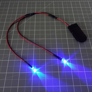 Kit de luces LED para disfraz de cosplay, proyecto de bricolaje, iluminación USB a pilas para fursuit, luces para ojos, casa de muñecas, maqueta, juguete, vitrina