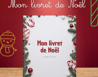Christmas Activity Booklet for Children | Printable PDF | Ages 2+ | Educational Games, Preschool, Puzzles, Fine Motor Skills | Preschool Activities