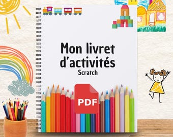 Mein Rubbelheft, Aktivitätsheft, 2 Jahre alt, PDF, Lernen, Kindergarten, Montessori, pädagogisch, Kinderaktivitätsbuch