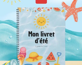 Summer activity booklet for 2-3 year olds – PDF – Montessori, kindergarten, fine motor skills, educational games