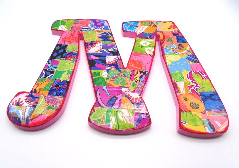 M Nursery Wall Letter M. M Wall Hanging Etsy