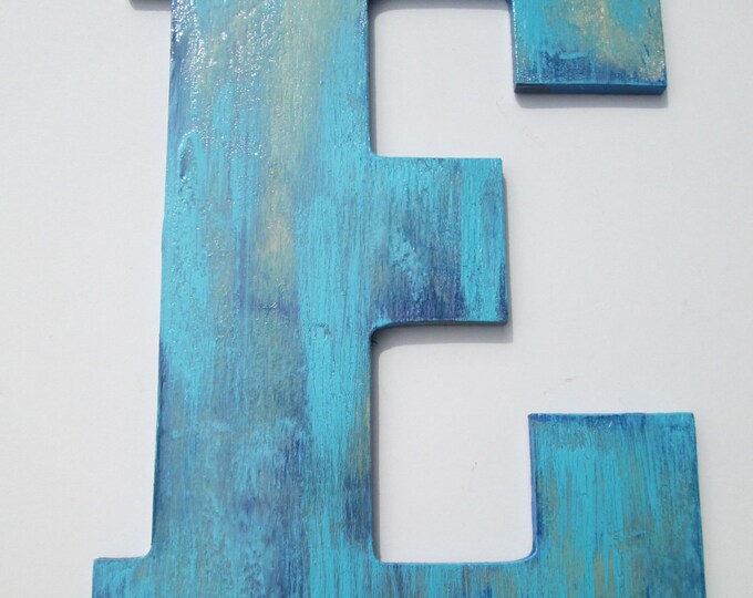Letter E Wall Decor, 10 Inch Letter E Nursery Letter Etsy