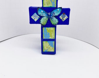 Small Cross Box, Boho Cross box, Religious gift box