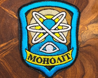 Monolietpatch - 10 x 8 cm / 4 x 3,2 in - op STALKER geïnspireerde geborduurde factiebadge opstrijk- of klittenband, gamercadeau, uniforme rugzak