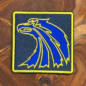 Legosoldatsmärke - 8,5 x 8,5 cm / 3,4 × 3,4 tum STALKER-inspirerat broderat fraktionsmärke Strykbart, kardborreband, gamergåva, uniformryggsäck