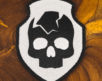 Bandietenpatch - 10 x 8 cm / 4 x 3,1 in - op STALKER geïnspireerde geborduurde factiebadge opstrijk- of klittenband, gamercadeau, uniforme rugzak