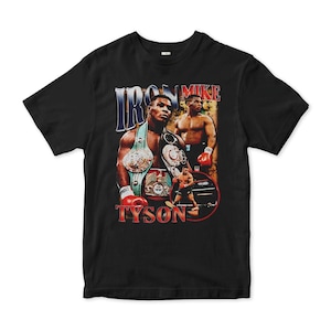 Iron Mike Tyson Vintage T-Shirt, Men's and Women's Sizes (MKT-003541)