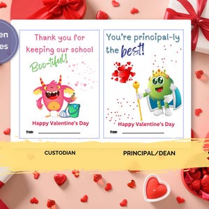 14 Valentine Cards for Teachers Valentines from Students to Staff Valentines Cards to Teachers from Kids Valentines Cards to Give to Teacher
