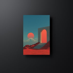 Stunning Wooden Framed Poster - Premium Matte Paper - Ready to Hang Art