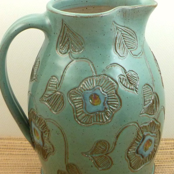 pottery pitcher