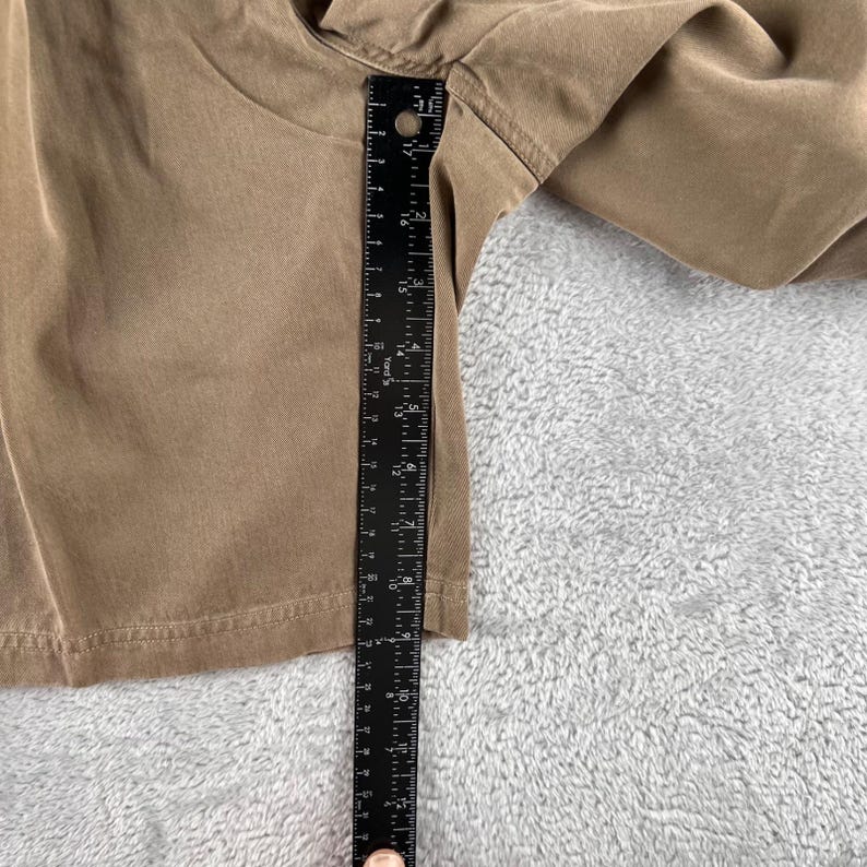 Tommy Bahama Mens 36 Pleated Chino Shorts Khaki Tan Tencel Cotton Blend Relaxed image 5